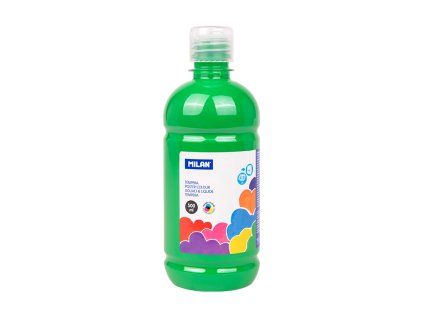 barva temperova 500ml svetle zelena
