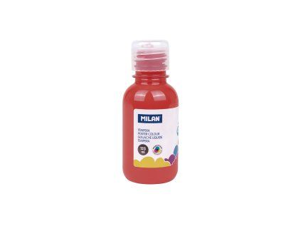 barva temperova 125ml cervena rumelka