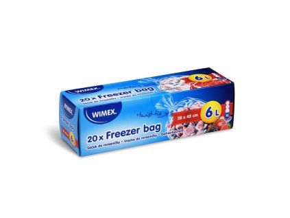 sacky do mraznicky 28 x 45 cm ldpe 6l 20ks