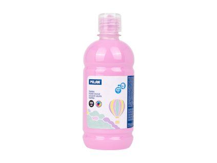barva temperova 500ml ruzova pastelova