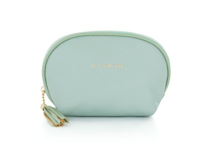 kosmeticka taska plus leather mint