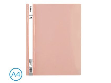 Rychlovazač LUMA A4 PP pastel růžový