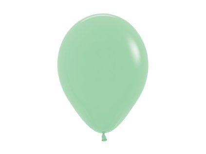balonek pastel 25 cm svetle zeleny 100 ks