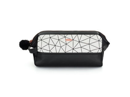 kosmeticka taska holiday black white