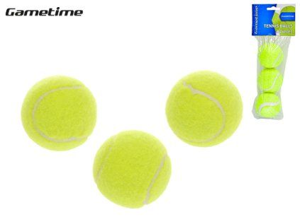 GAMETIME tenisové míčky - 6cm, 3ks