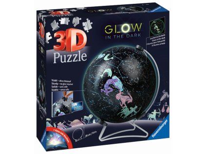 Puzzle-Ball Svítící globus: Hvězdná obloha