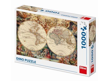HISTORICKÁ MAPA 1000 Puzzle