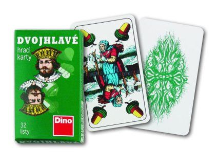 Hrací karty dvouhlavé