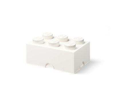 LEGO úložný box 6 - bílá
