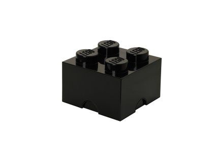 LEGO úložný box 4 - černá