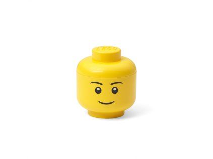 LEGO úložná hlava (mini) - chlapec