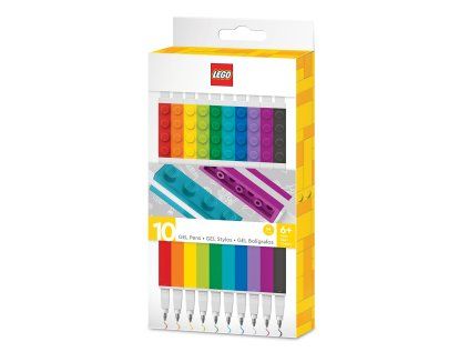 LEGO Gelová Pera, mix barev - 10 ks