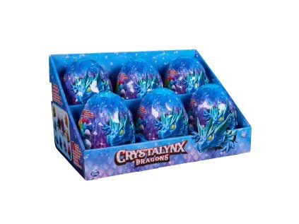 CRYSTALYNX OHEBNÍ DRACI VE VAJÍČKU