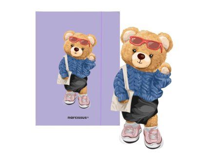Desky s gumou A4 Teddies
