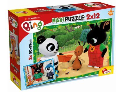 BING a jeho přátelé, puzzle 2x12