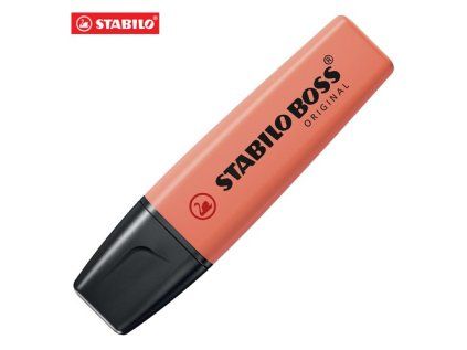 STABILO BOSS Pastel mellow coral red
