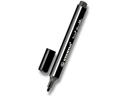 Popisovač Stabilo Trio Scribbi - černá