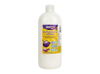 Temperová barva STRIGO 1000 ml - bílá