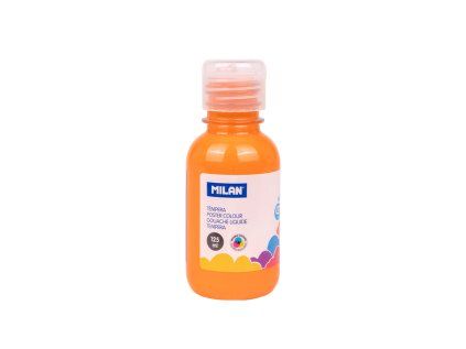 barva temperova 125ml oranzova