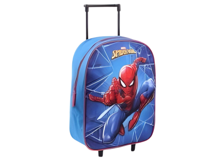 145513 batoh na koleckach spider man modry