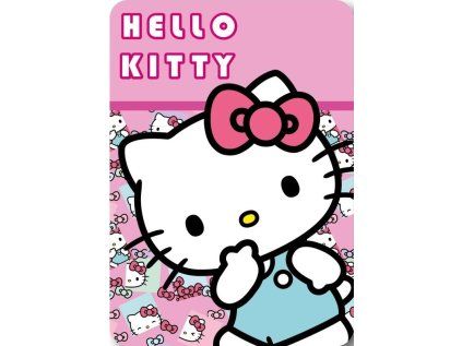 FA 517338 fleece deka hello kitty