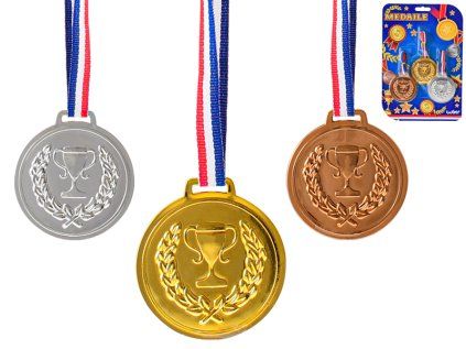 medaile set 3ks na karte