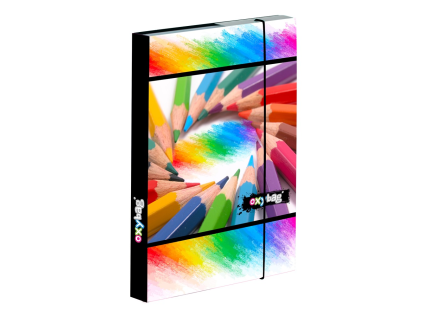 box na sesity a4 pastelky
