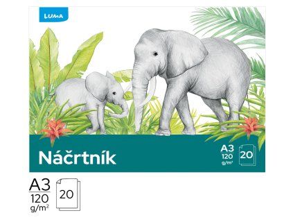 Náčrtník A3 20l LUMA