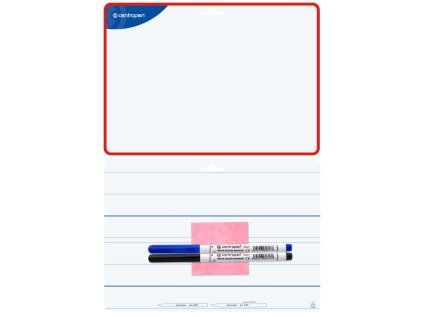 Stíratelná tabulka CENTROPEN A4 pro první třídu