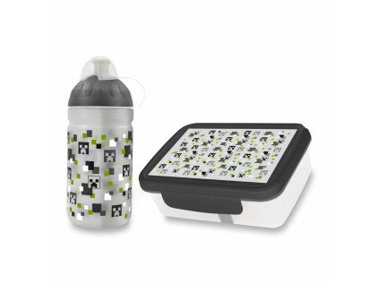 Set Zdravá lahev 0,5 l a Zdravá sváča - PIXEL HEAD