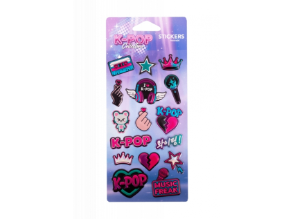 K-POP samolepka POP UP Dark