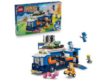 Velitelské vozidlo týmu Sonic