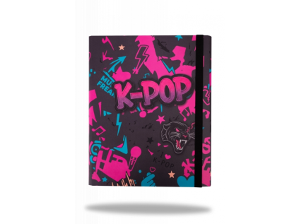 K-POP desky na sešity A4 Dark