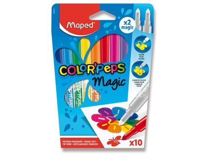 FIXY MAPED COLOR´PEPS MAGIC - 8 + 2 KUSŮ