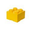 LEGO úložný box 4 - žlutá