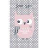 DL 211685 detsky rucnik sova ruzova