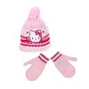 ČEPICE A RUKAVICE HELLO KITTY baby (Velikost 48)