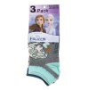 SADA 3 KS PONOŽKY FROZEN (Velikost 23-26)