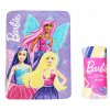 FLÍSOVÁ DEKA BARBIE (Velikost uni)