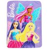 FLÍSOVÁ DEKA BARBIE (Velikost uni)