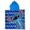PONČO LILO A STITCH TE 23620 modré (Velikost uni)