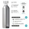 quokka solid nerezova flasa termoska tiny tulips 850ml 40191
