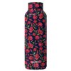QUOKKA Solid, Nerezová láhev / termoska TINY TULIPS, 850ml, 40191