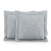 ameliahome obliecky na dekoracne vankuse ophelia 45x45cm ocelova siva 2ks