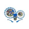 detsky plastovy riad jezko sonic micro tanier miska pohar pribor 40550