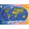 Dino Puzzle Dětská mapa 300 XL dílků
