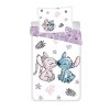 JERRY FABRICS Povlečení Lilo and Stitch White Bavlna, 140/200, 70/90 cm