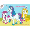 MP omalovánky LUX Jednorožci