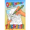 Omalovánky podle čísel A4 - Traktorista