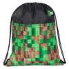 Školní sada set 5 ks Studentský batoh Minecraft St.RIGHT -Pixel Cubes 4 komorový, BP4, penál, sáček, zástěrka, etue